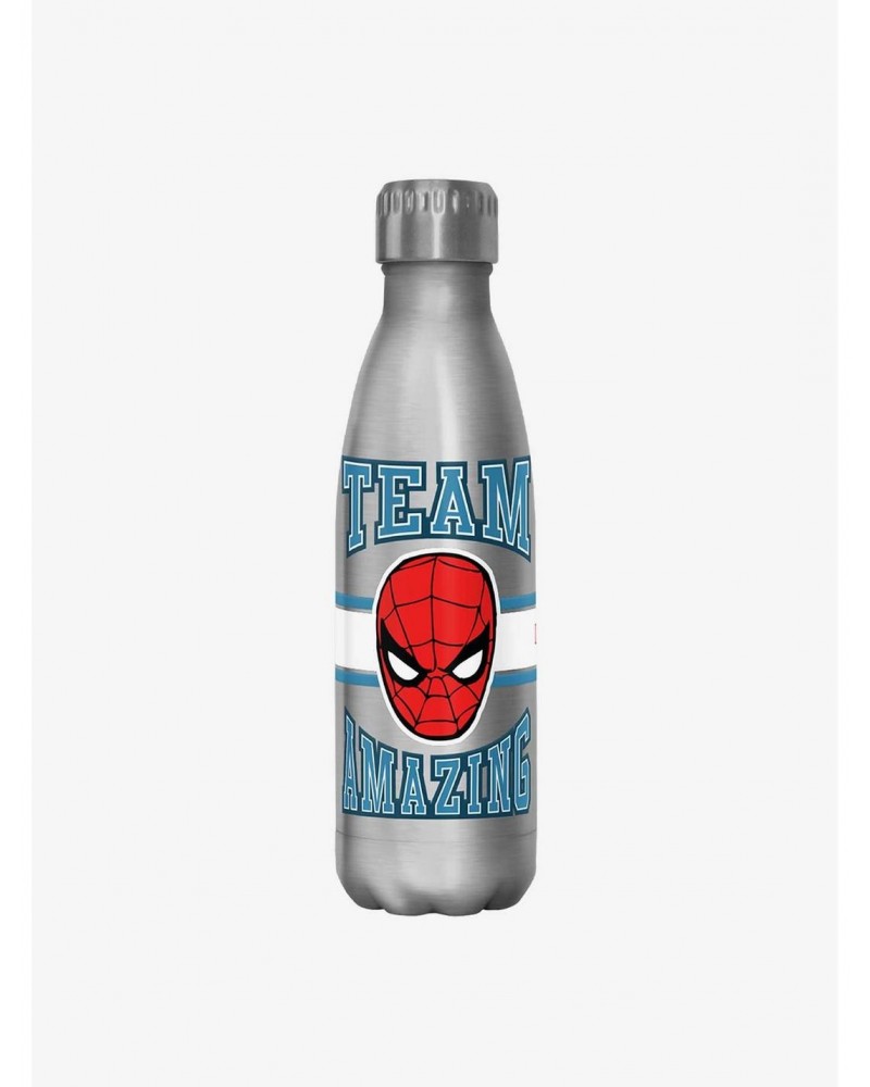 Marvel Spider-Man Team Amazing Stainless Steel Water Bottle $5.98 Water Bottles