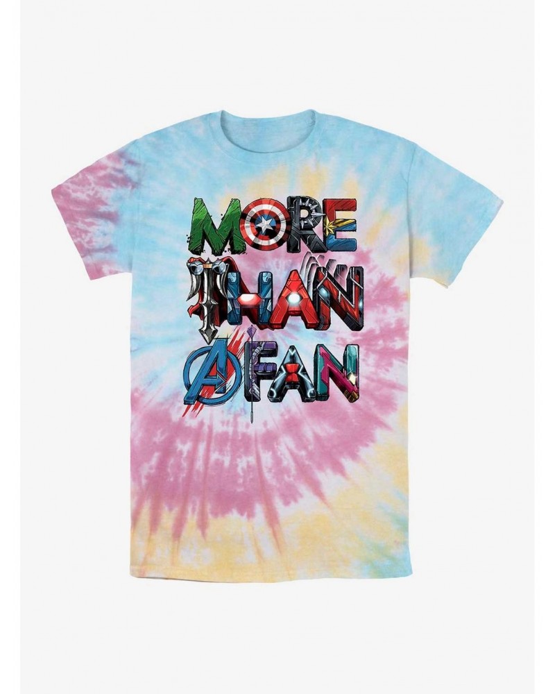 Marvel Avengers More Than A Fan Tie Dye T-Shirt $6.42 T-Shirts