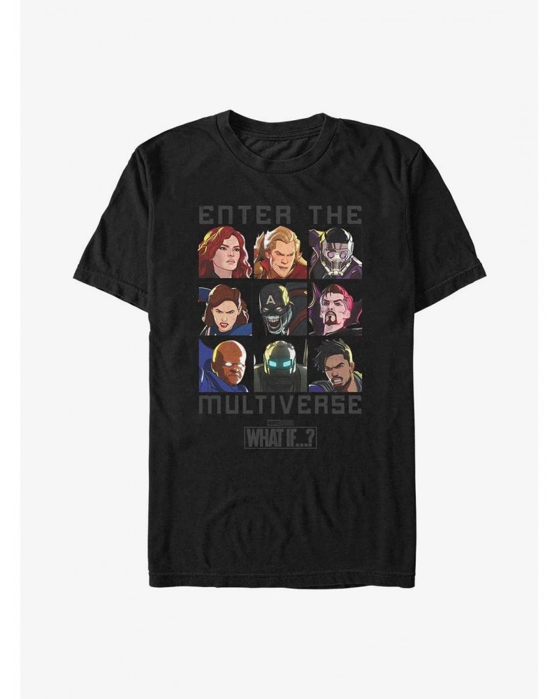 Marvel What If...? Enter The Multiverse T-Shirt $6.50 T-Shirts