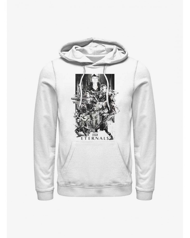 Marvel Eternals Paint Splattered Hoodie $13.65 Hoodies