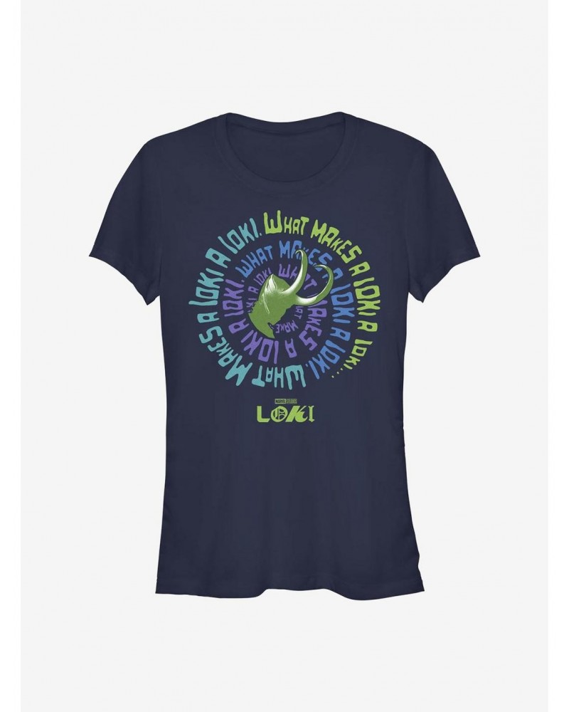 Marvel Loki What Makes A Loki Times Girls T-Shirt $9.16 T-Shirts