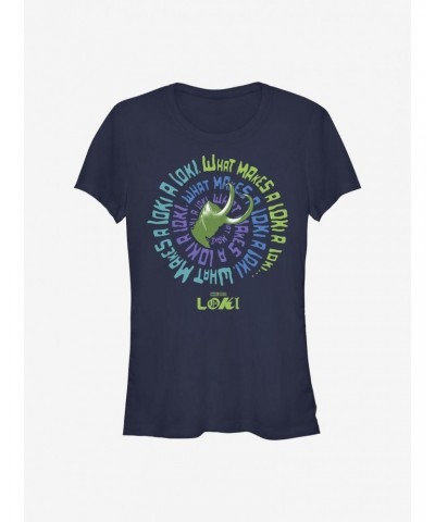 Marvel Loki What Makes A Loki Times Girls T-Shirt $9.16 T-Shirts