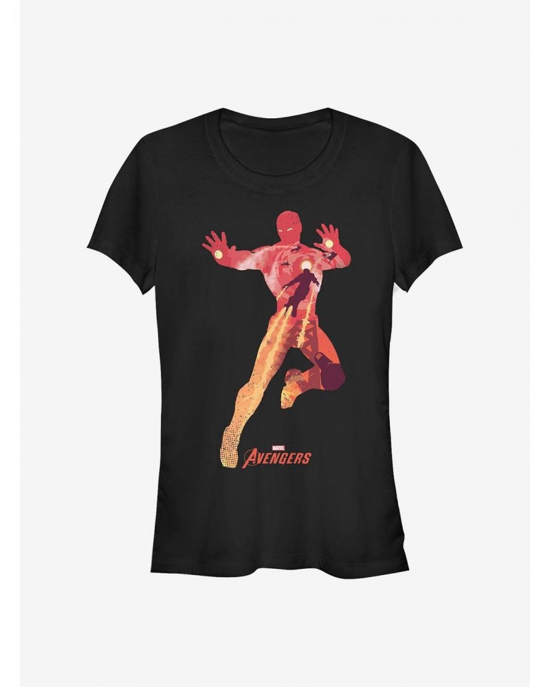 Marvel Iron Man Scene Girls T-Shirt $7.17 T-Shirts