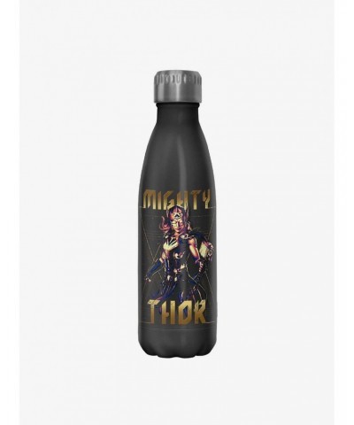 Marvel Thor: Love and Thunder Lady Thor Stainless Steel Water Bottle $8.57 Water Bottles