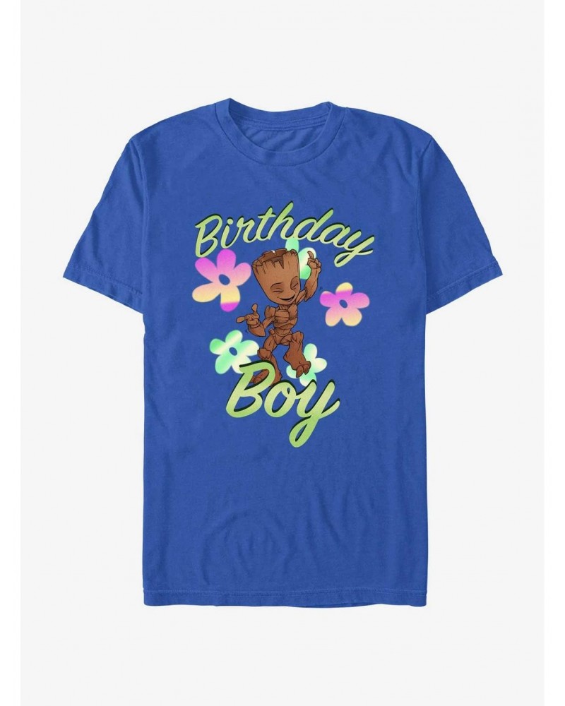 Marvel Guardians of the Galaxy Groot Birthday T-Shirt $9.18 T-Shirts