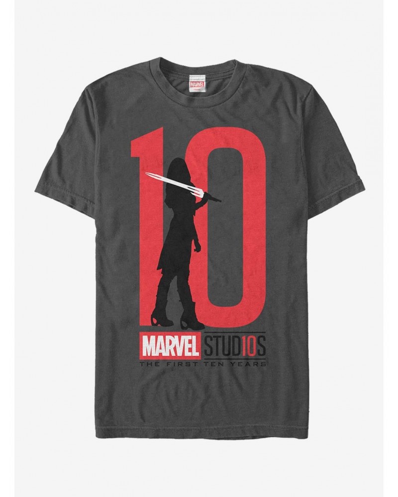 Marvel Guardians of the Galaxy 10 Anniversary Gamora T-Shirt $7.07 T-Shirts