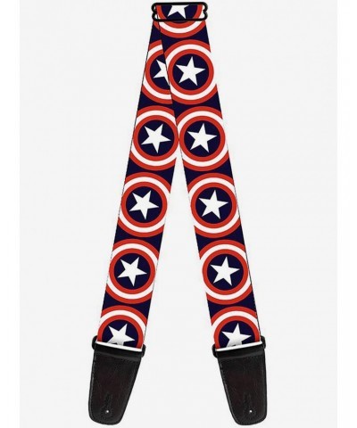 Marvel Captain America Shield Repeat Guitar Strap $10.21 Guitar Straps