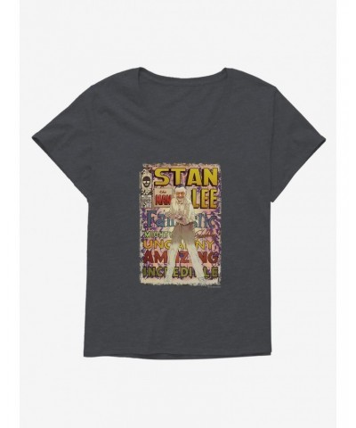 Stan Lee Universe Stan The Man Girls T-Shirt Plus Size $10.05 T-Shirts