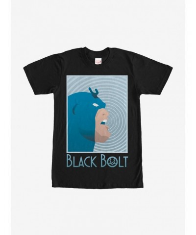 Marvel Inhumans Black Bolt Voice T-Shirt $5.93 T-Shirts