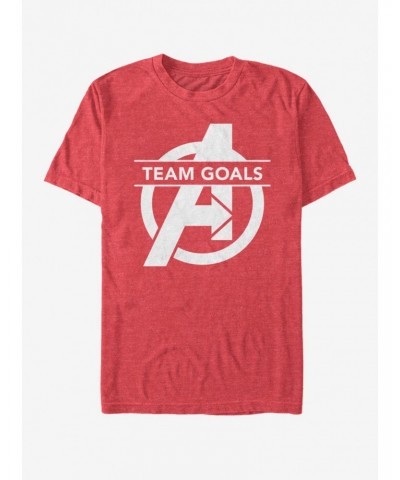 Marvel Avengers: Endgame Team Goals T-Shirt $7.46 T-Shirts