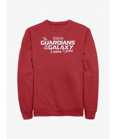 Marvel Guardians of the Galaxy Holiday Special Logo Sweatshirt $11.81 Sweatshirts