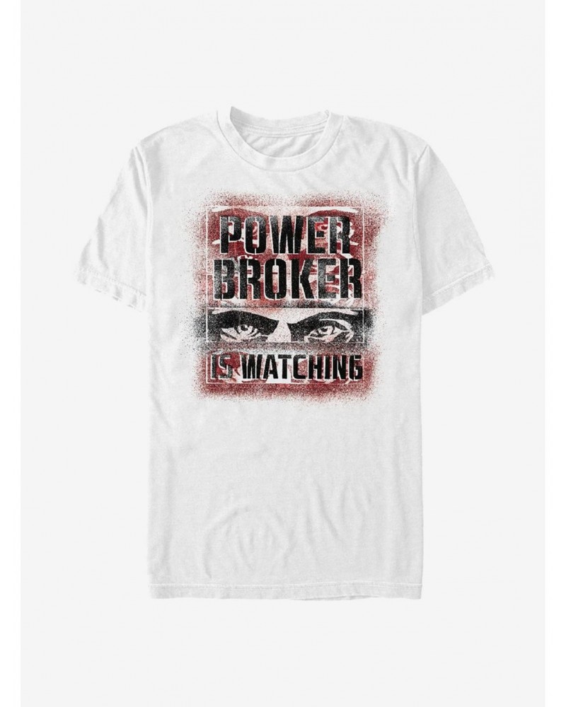 Marvel The Falcon And The Winter Soldier Power Broker Is Watching T-Shirt $8.03 T-Shirts