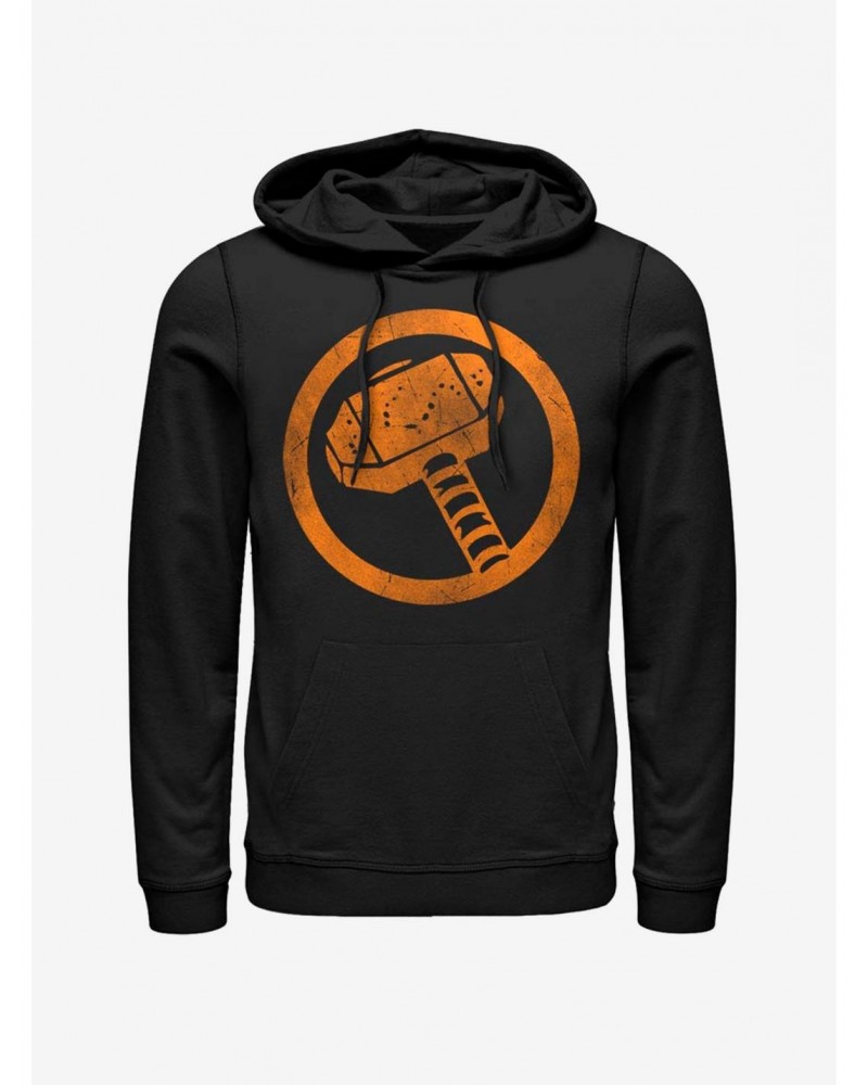 Marvel Thor Thor Retrorange Hoodie $13.65 Hoodies