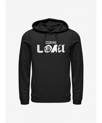 Marvel Loki Logo Hoodie $16.16 Hoodies