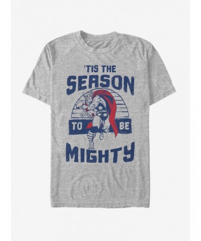 Marvel Thor Mighty Season Holiday T-Shirt $8.60 T-Shirts