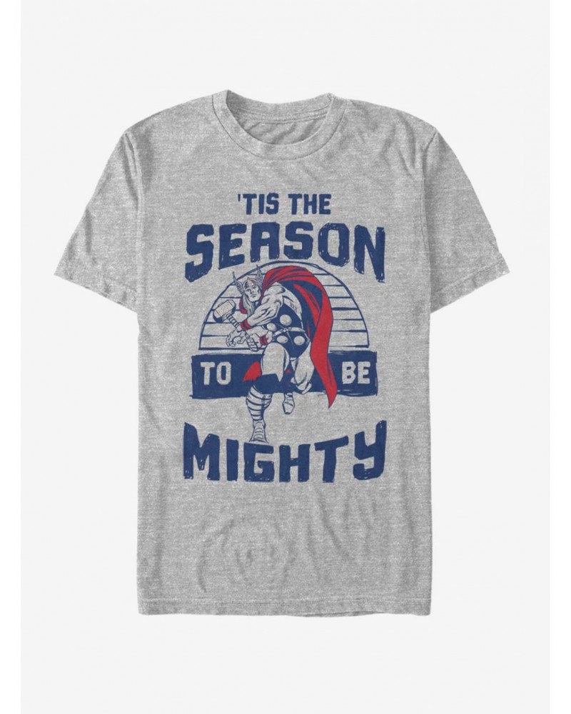 Marvel Thor Mighty Season Holiday T-Shirt $8.60 T-Shirts