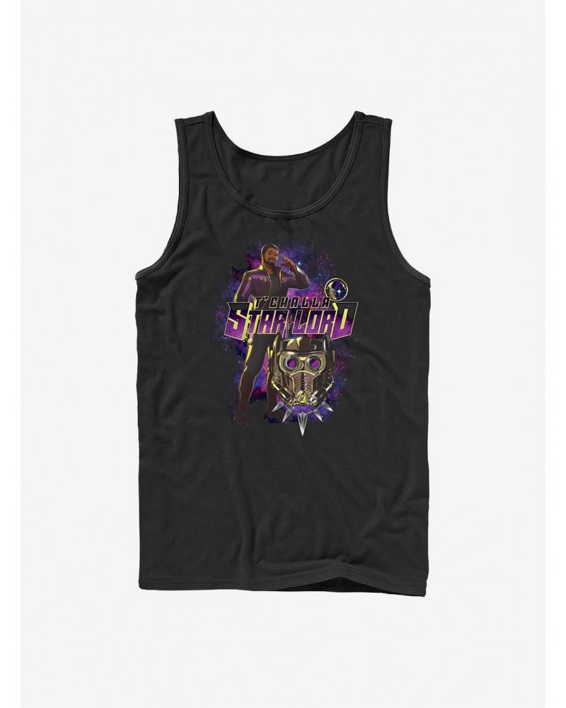 Marvel What If...? T'Challa Star-Lord Tank $8.76 Tanks