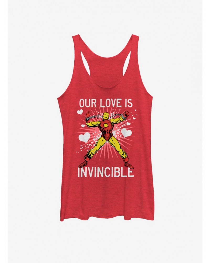 Marvel Iron Man Invincible Love Girls Tank $9.32 Tanks