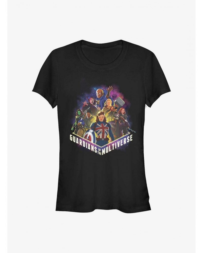 What If...? Guardians Of The Multiverse Poster Girls T-Shirt $8.57 T-Shirts