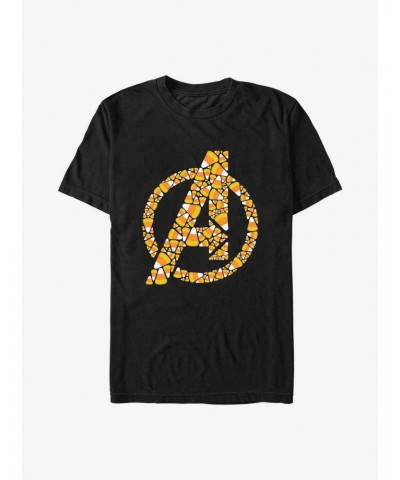 Marvel Avengers Candy Corn Logo T-Shirt $7.07 T-Shirts