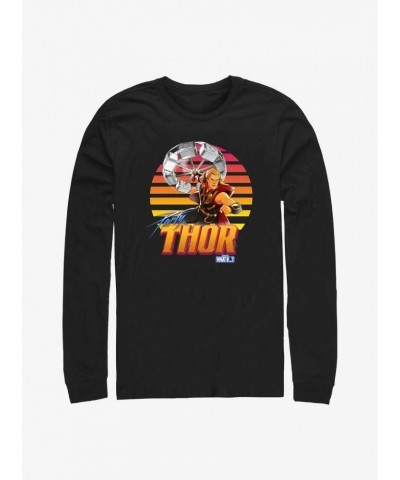 Marvel What If Party Coaster Long Sleeve T-Shirt $11.05 T-Shirts