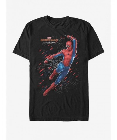 Marvel Spider-Man Far From Home Traveling Spidey T-Shirt $6.12 T-Shirts