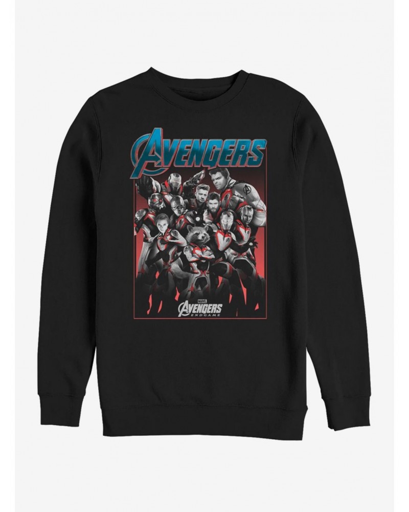 Marvel Avengers: Endgame Group Shot Sweatshirt $13.28 Sweatshirts