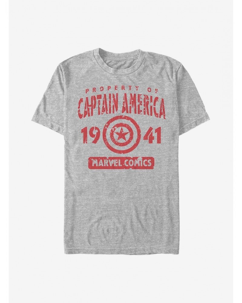 Marvel Captain America Captains Property T-Shirt $9.37 T-Shirts