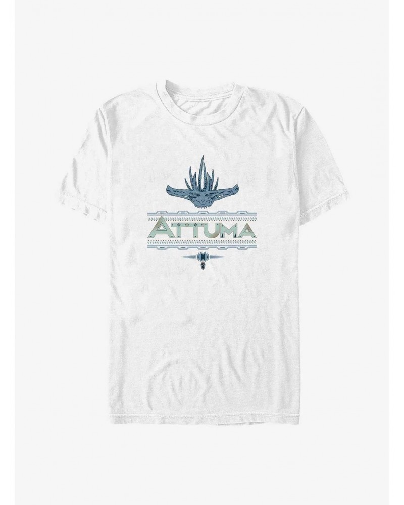 Marvel Black Panther: Wakanda Forever Attuma Logo T-Shirt $6.88 T-Shirts