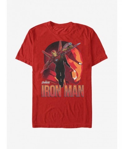 Marvel Avengers: Infinity War Iron Man View T-Shirt $7.46 T-Shirts