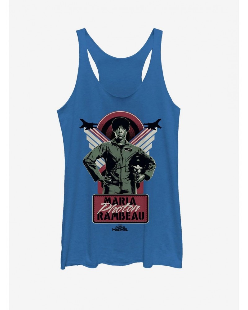 Marvel Captain Marvel Photon Rambeau Girls Tank $8.70 Tanks