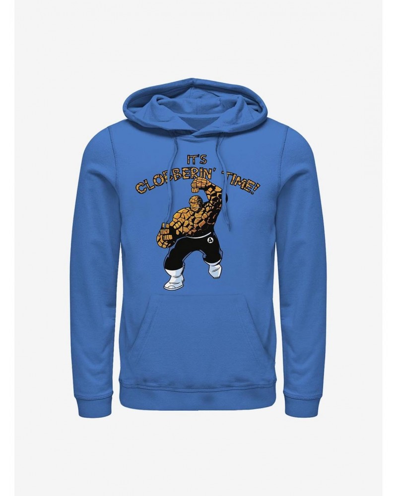 Marvel Fantastic Four Time To Clobber Hoodie $17.24 Hoodies