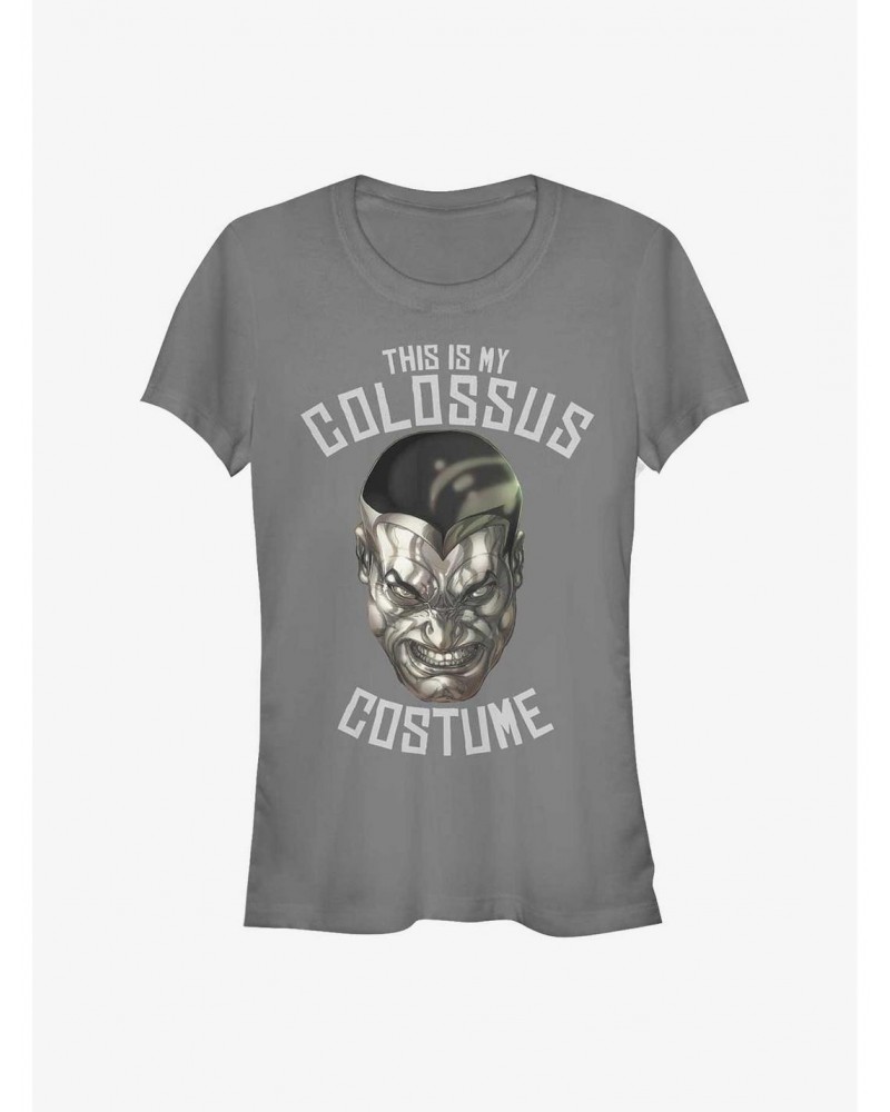 Marvel X-Men Colossus Costume Girls T-Shirt $8.76 T-Shirts