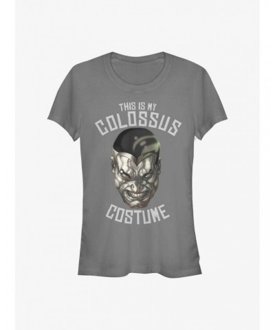 Marvel X-Men Colossus Costume Girls T-Shirt $8.76 T-Shirts