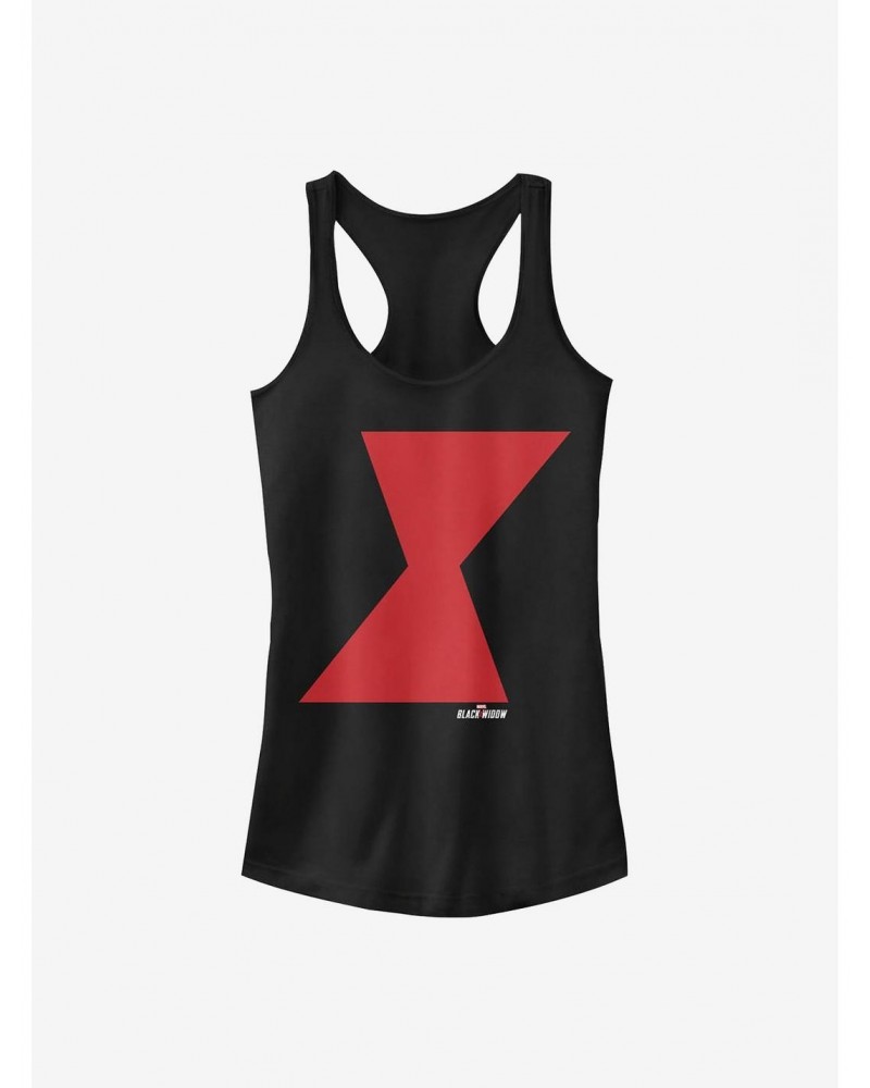 Marvel Black Widow Widow Icon Girls Tank $8.96 Tanks