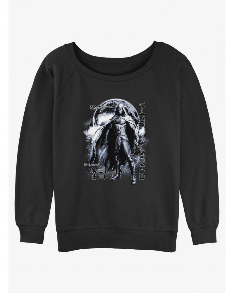 Marvel Moon Knight Dark Knight Girls Slouchy Sweatshirt $14.46 Sweatshirts