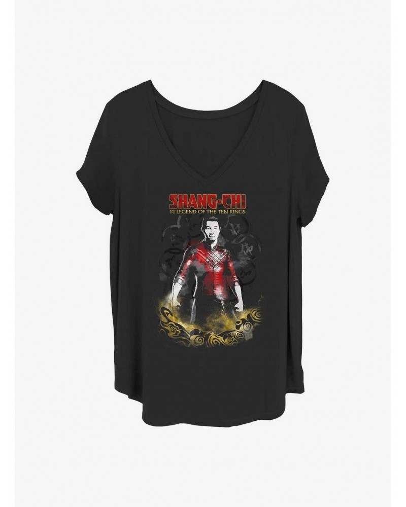 Marvel Shang-Chi and the Legend of the Ten Rings Overlay Girls T-Shirt Plus Size $10.40 T-Shirts