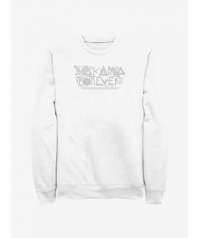 Marvel Black Panther: Wakanda Forever Logo Sweatshirt $14.46 Sweatshirts