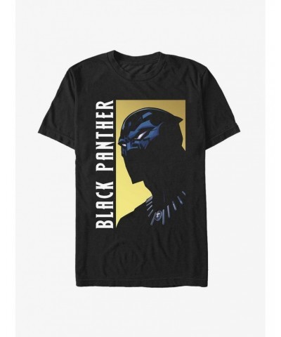 Marvel Black Panther Warrior Portrait T-Shirt $9.56 T-Shirts