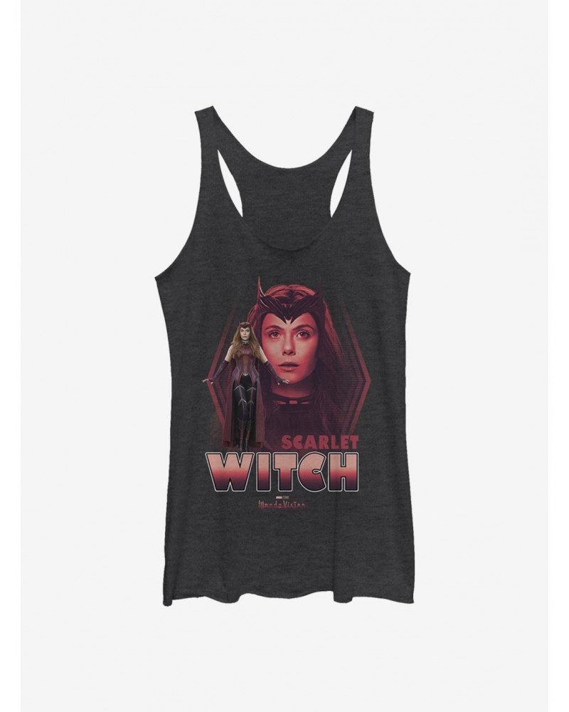 Marvel WandaVision The Scarlet Witch Wanda Girls Tank $8.91 Tanks