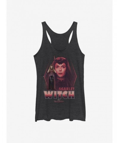 Marvel WandaVision The Scarlet Witch Wanda Girls Tank $8.91 Tanks