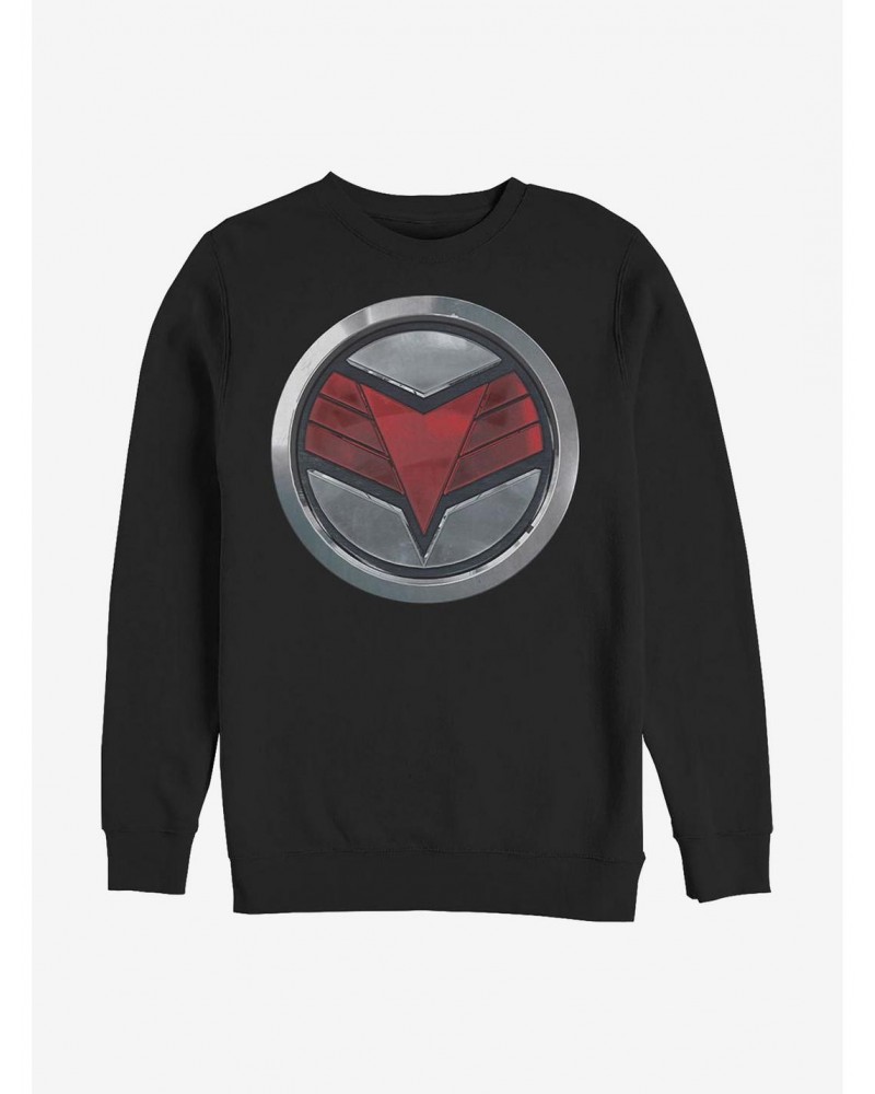 Marvel The Falcon And The Winter Soldier Falcon Logo Crew Sweatshirt $12.69 Sweatshirts