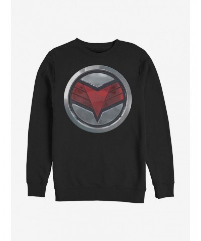 Marvel The Falcon And The Winter Soldier Falcon Logo Crew Sweatshirt $12.69 Sweatshirts