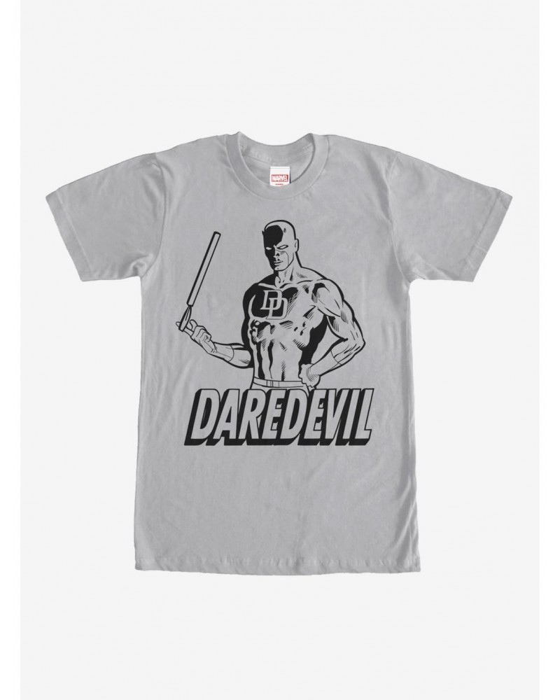 Marvel Daredevil Billy Club T-Shirt $9.37 T-Shirts