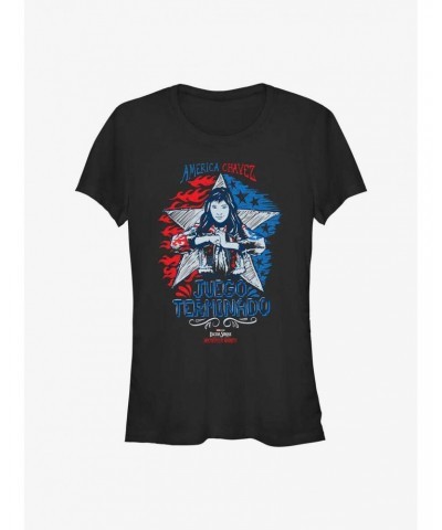 Marvel Doctor Strange In The Multiverse Of Madness Juego Terminado Girls T-Shirt $5.98 T-Shirts