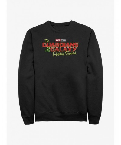 Marvel Guardians of the Galaxy Holiday Special Logo Sweatshirt $9.45 Sweatshirts