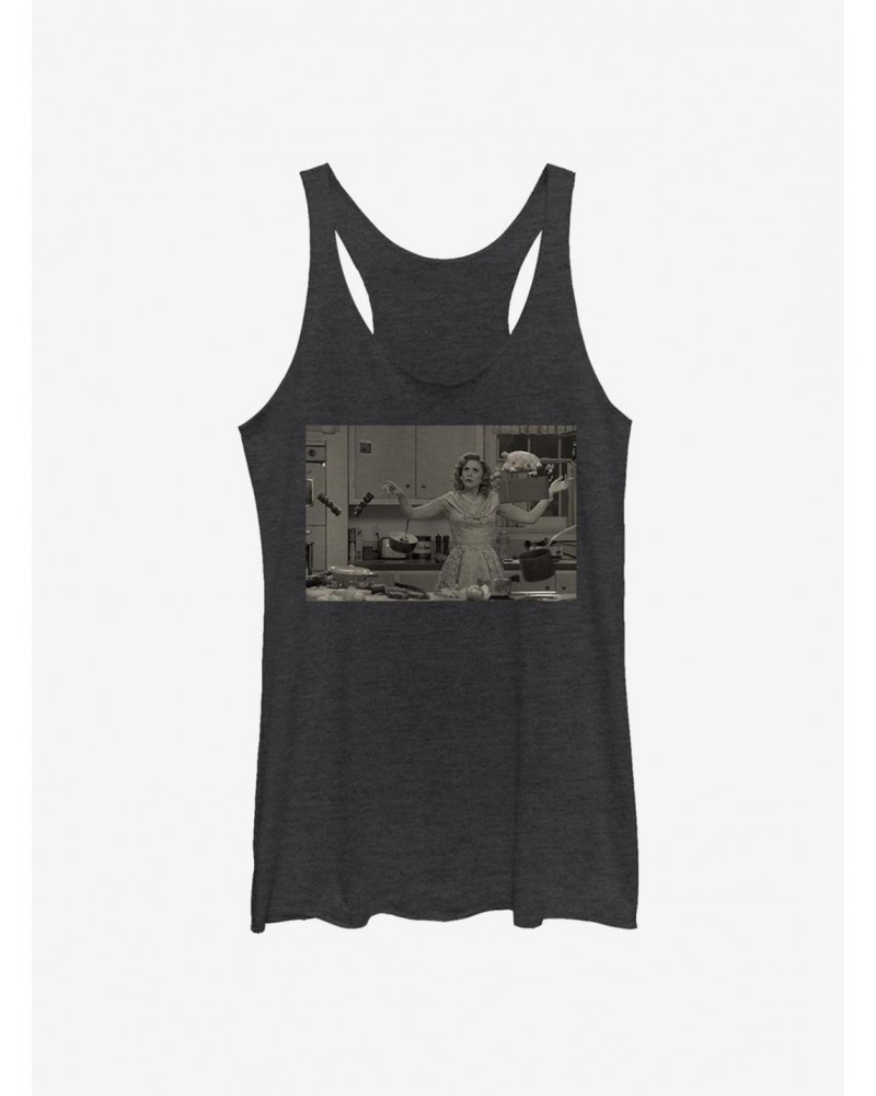 Marvel WandaVision Kitchen Scene Girls Tank $6.63 Tanks