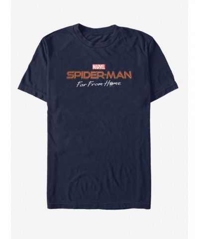 Marvel Spider-Man: Far From Home Logo T-Shirt $7.46 T-Shirts