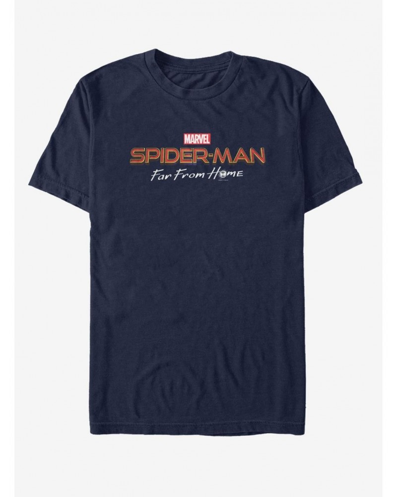 Marvel Spider-Man: Far From Home Logo T-Shirt $7.46 T-Shirts