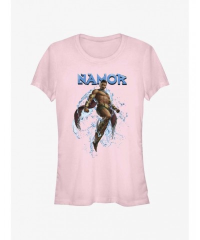 Marvel Black Panther: Wakanda Forever Namor I Believe I Can Fly Girls T-Shirt $8.37 T-Shirts